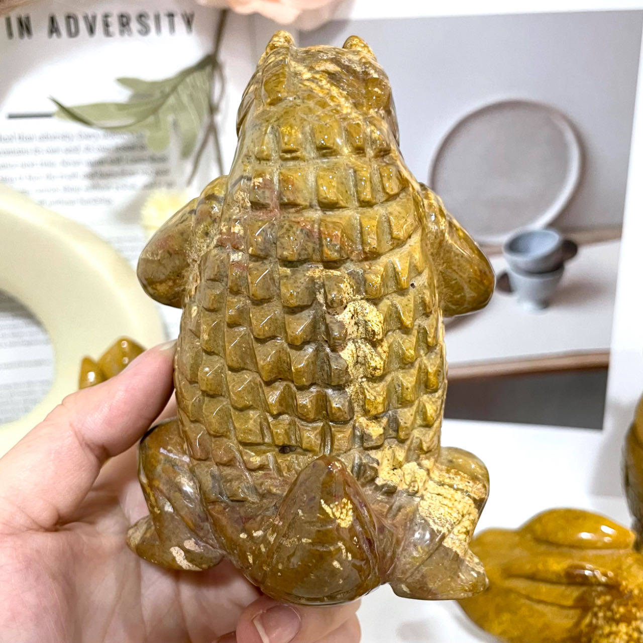 Ocean Jasper Rabbit Snapping Turtle Crocodile Groundhog French Bulldog Bear Owl Squirrel Crystal From IG Crystal
