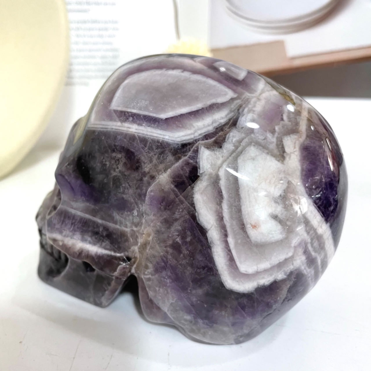 Amethyst Skull Crystal Healing Crystal From IG Crystal
