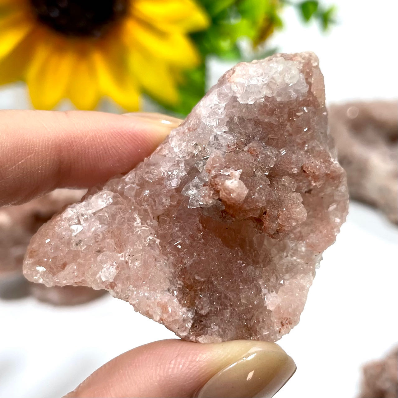 Pink Amethyst Crystal Cluster Geode Healing Crystal Gem Reiki Healing Home Decor Crystal Jewelry Shop Pretty Crystals From IG Crystal