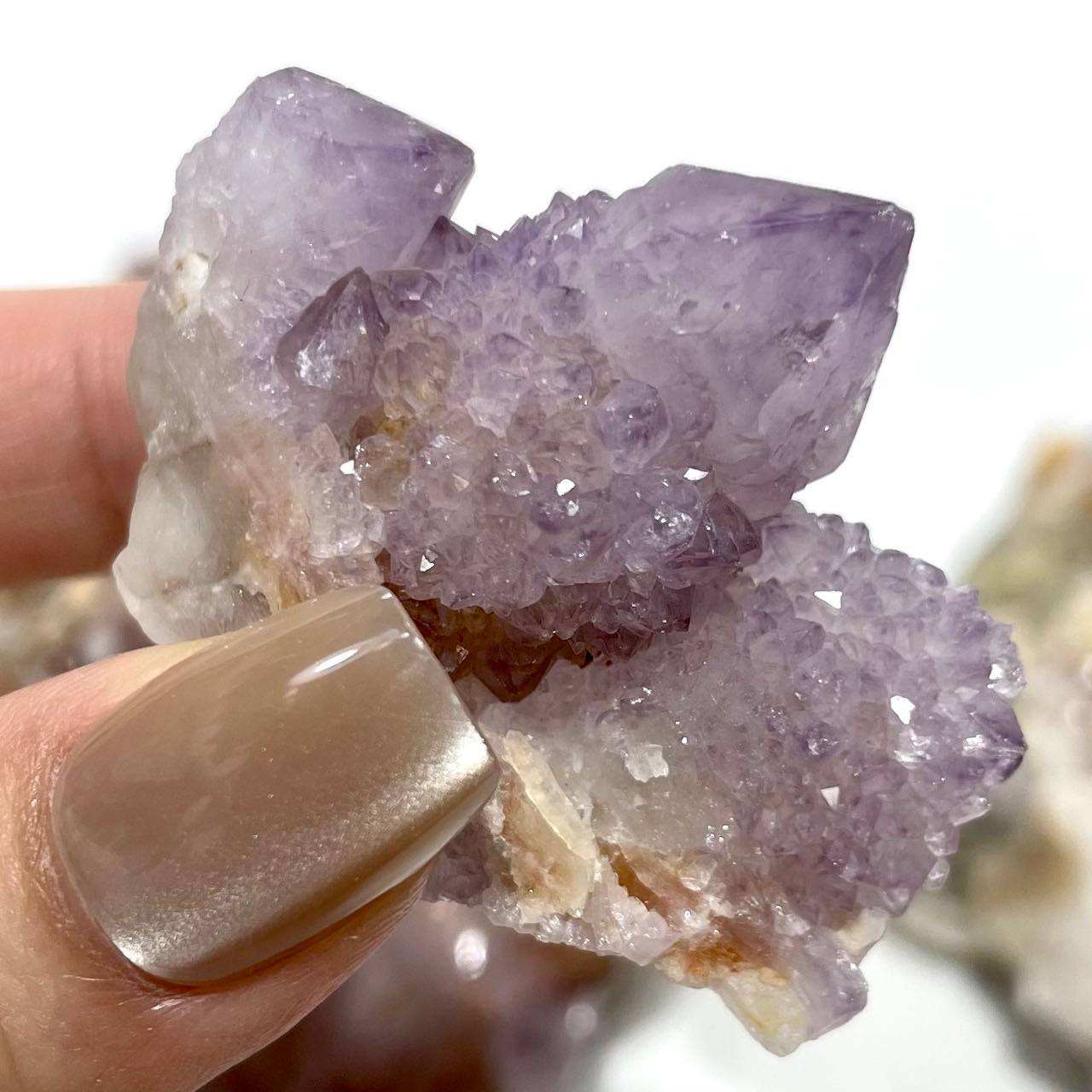 Amethyst Spirit Quartz Cluster Geode Healing Crystal Gem Reiki Healing Home Decor Crystal Jewelry Shop Pretty Crystals From IG Crystal