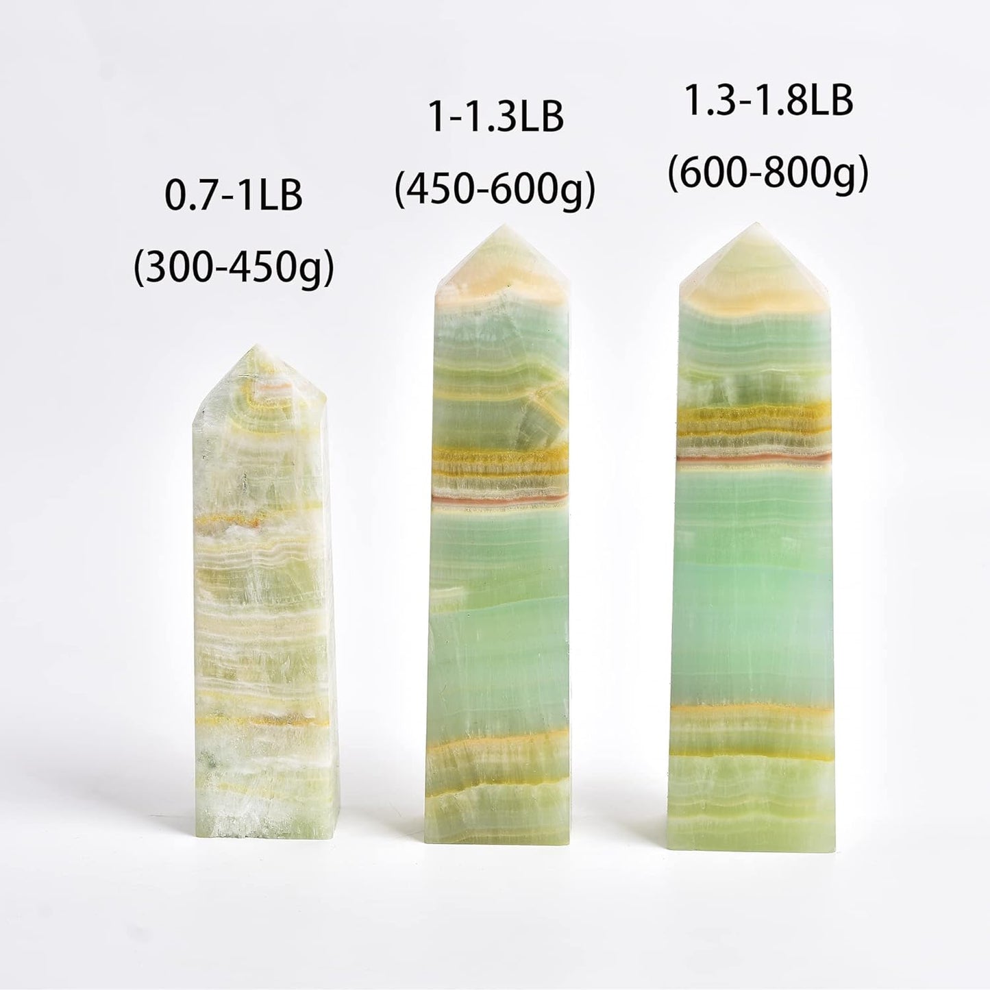 Crystal Wand Natural Caribbean Calcite Tetrahedral Column Single Point Crystal Tower Healing Crystal Decoration Gifts From IG Crystal