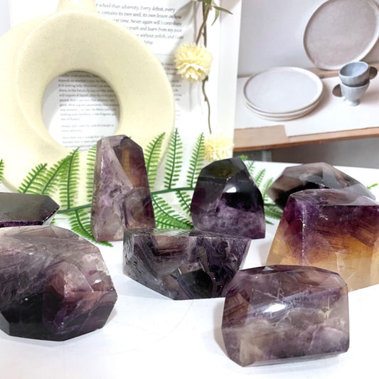 1~2PCS 500~600g Fluorite Raw Gemstone Healing Stone Home Decoration From IG Crystal