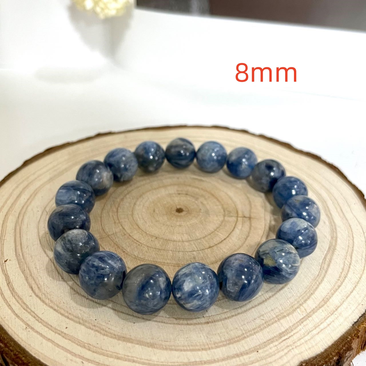 Kyanite Bracelet 8~13mm Energy Healing Crystals Jewelry for Women DIY Bracelet From IG Crystal