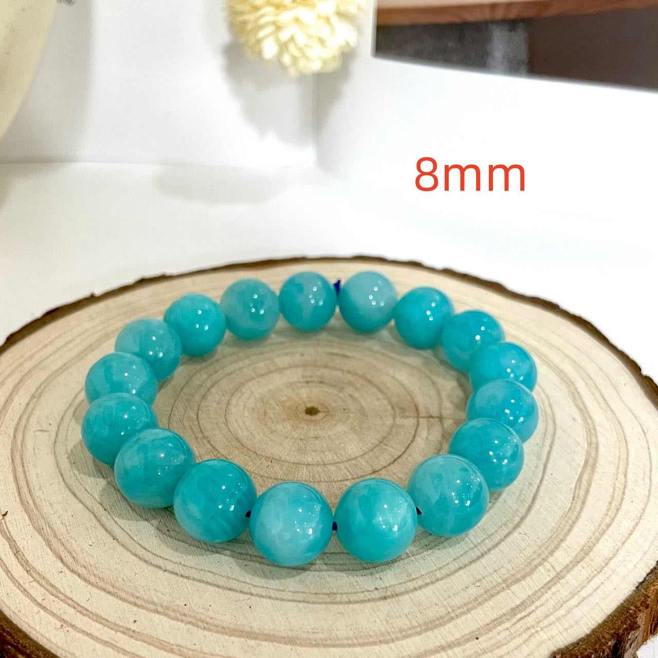 Amazonite Bracelet 8~13mm Energy Healing Crystals Jewelry for Women DIY Bracelet From IG Crystal