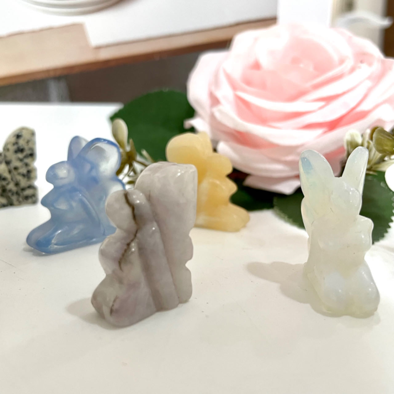Different Maerail Flower Fairy High Quality Natural Crystals Set (Stochastic 10pc) From IG Crystal
