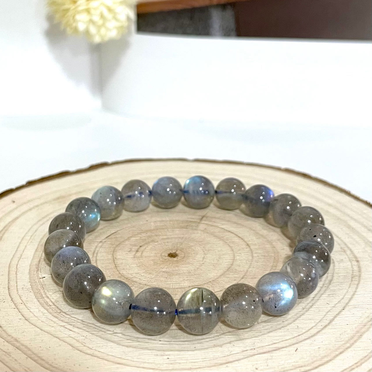 Moonstone Bracelet 7~9mm Energy Healing Crystals Jewelry for Women DIY Bracelet From IG Crystal