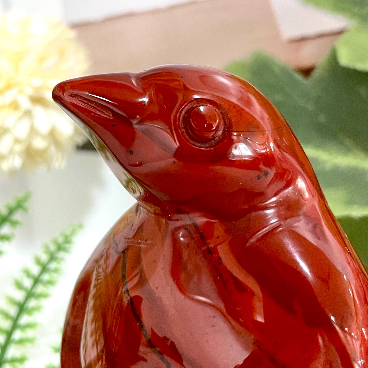 Red Jasper Penguin Crystal Healing Stone Stochastic 2PCS From IG Crystal