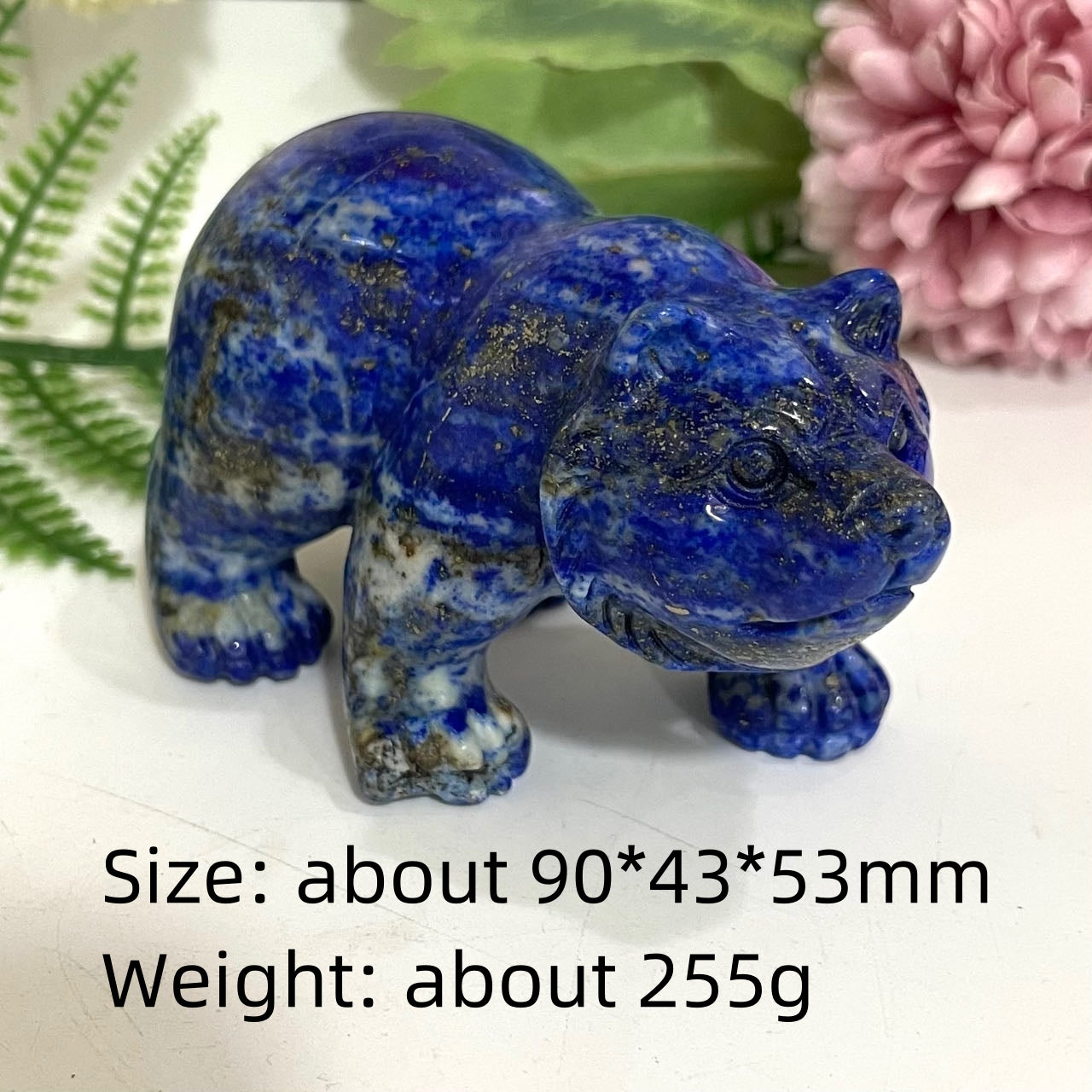 Lazurite Animals Dinosaur Dog Bear Turtle Fish Owl Dolphin Frog Seal Healing Stone From IG Crystal
