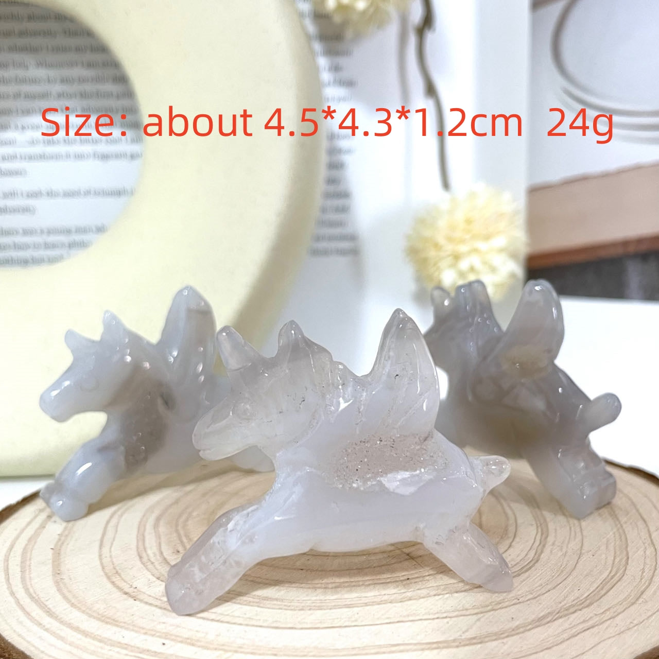 Animals Druzy Natural Raw Geode Agate Penguin Dolphin Horse Owl Fish Turtle Dinosaur Unicorn Fox Frog Eagle Snail Healing Stone Home Decoration From IG Crystal
