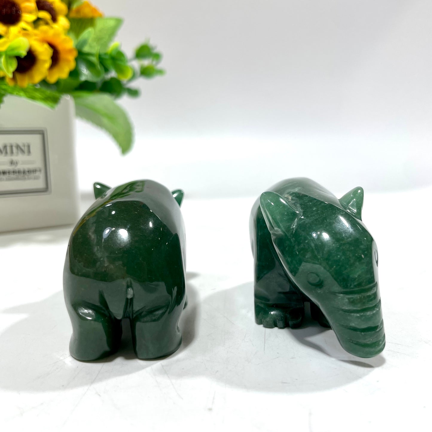 2 Counts 3 Inches Anteater Crystal Carving Green Aventurine Red Picture Jasper Healing Stones Natural Stone Chakra Balancing Reiki Home Office Decor From IG Crystal