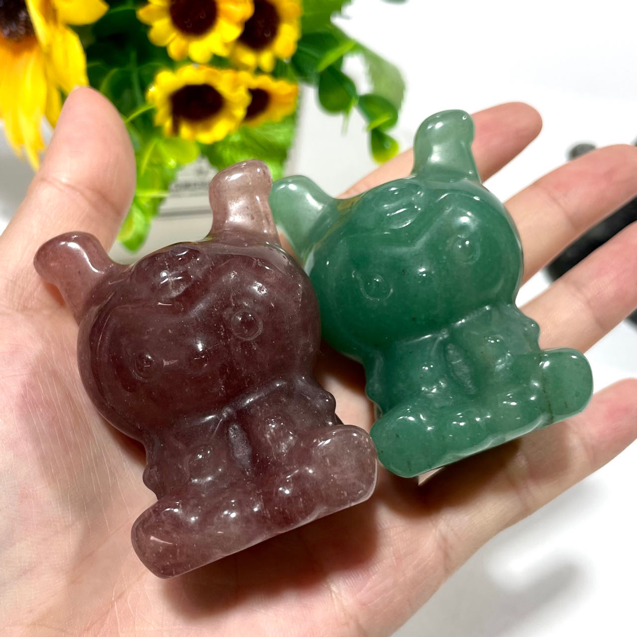 3 Counts Different Materials Kuromi Natural Stone Gem Mining Chakra Balancing Reiki Healing Crystal Mystery Crystal Display Crystal Shopping Online Home Office Decor From IG Crystal
