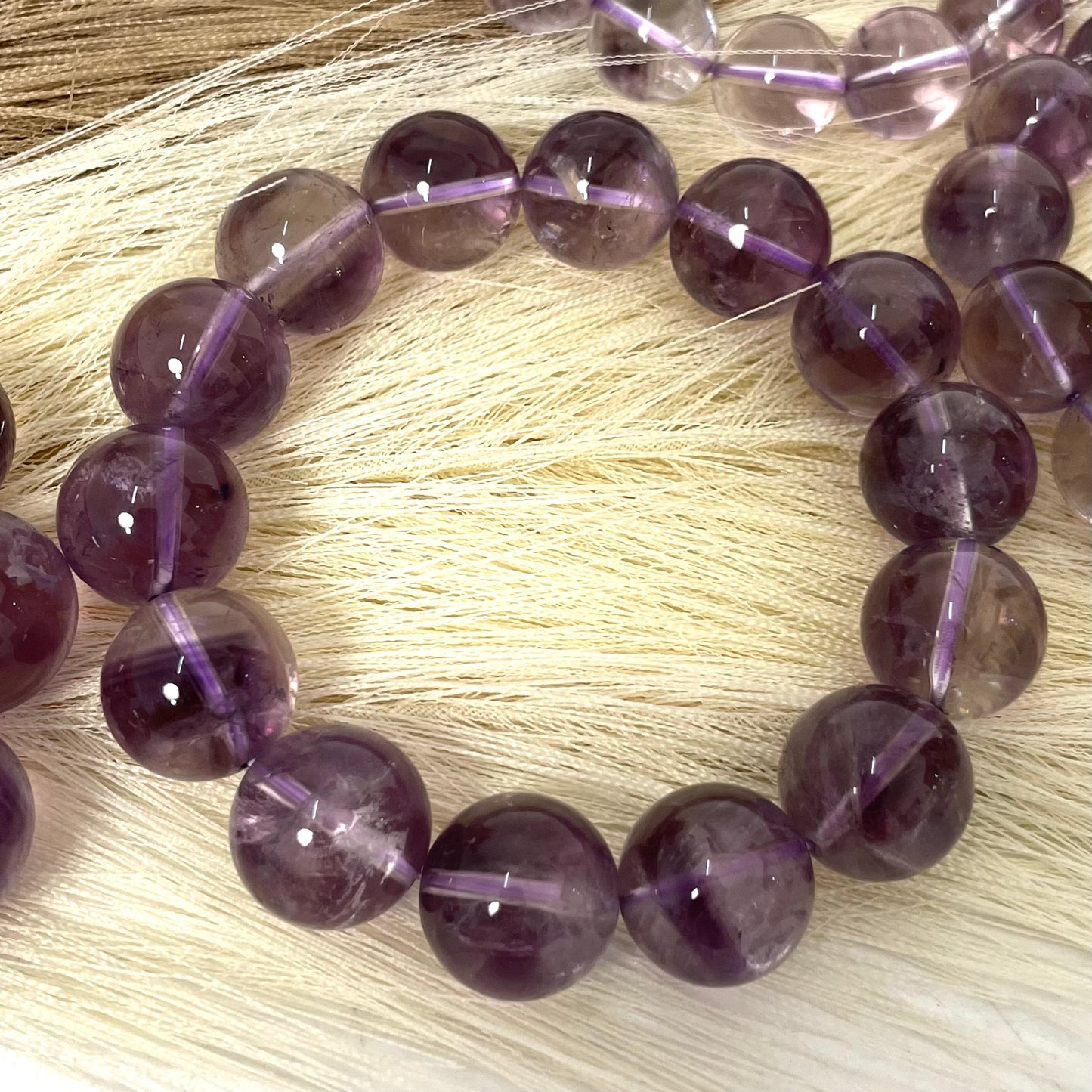 High Quality Amethyst Bracelets 12~17mm Natural Crystals Healing Crystals Bracelet for Women and Men Teens Crystal Jewelry Shop Pretty Crystals From IG Crystal