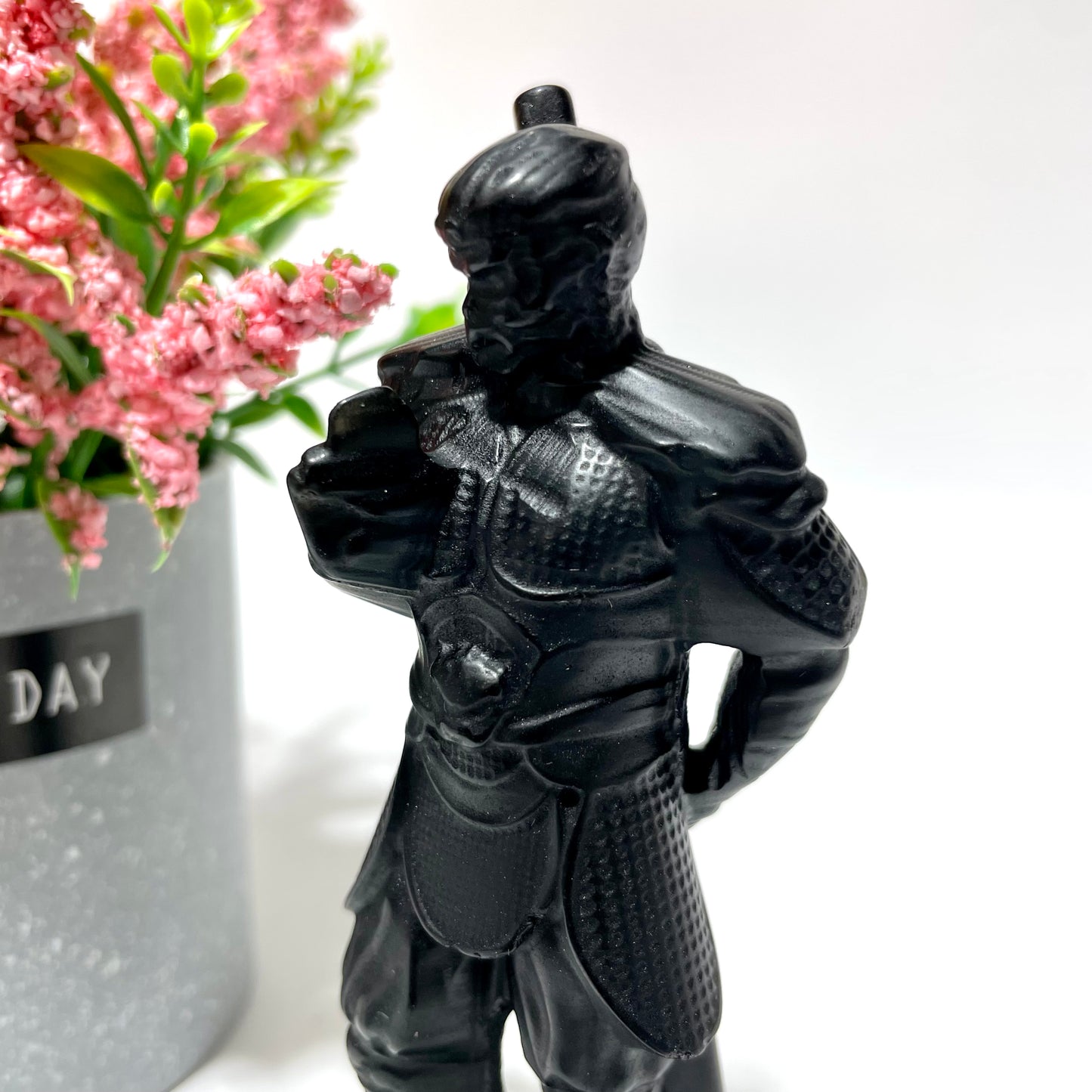 1 Count 12cm Height Black Obsidian Wukong Crystal Carving Natural Stone Gem Mining Chakra Balancing Reiki Healing Crystal Mystery Crystal Display Crystal Shopping Online Home Office Decor From IG Crystal
