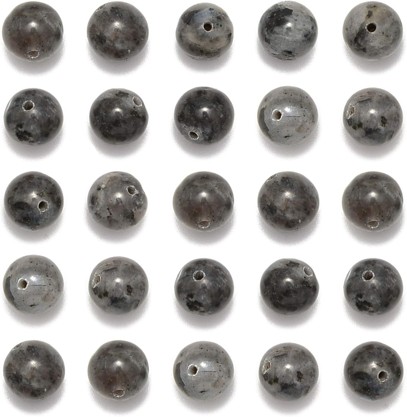 DIY 8mm 100 Counts Beads With Spacer Needle Black Onyx Agate Lepidolite Prehnite Lemon Jade Turquoise Yellow Tiger Eye Rose Quartz Red Jasper Moss Agate Amethyst Black Obsidian Original Natural Stone Beads Gemstone Round Loose Beads From IG Crystal