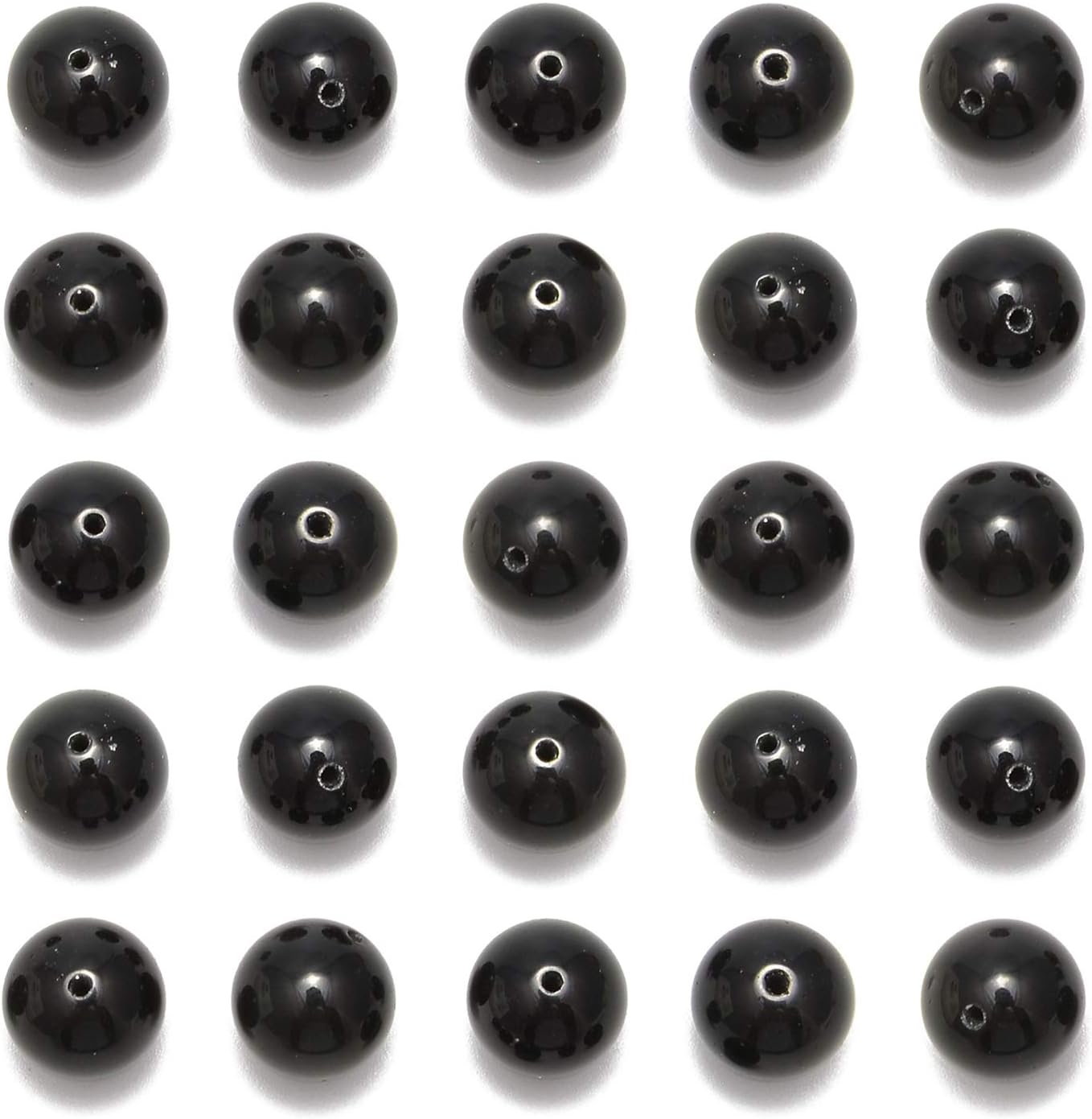 DIY 8mm 100 Counts Beads With Spacer Needle Black Onyx Agate Lepidolite Prehnite Lemon Jade Turquoise Yellow Tiger Eye Rose Quartz Red Jasper Moss Agate Amethyst Black Obsidian Original Natural Stone Beads Gemstone Round Loose Beads From IG Crystal