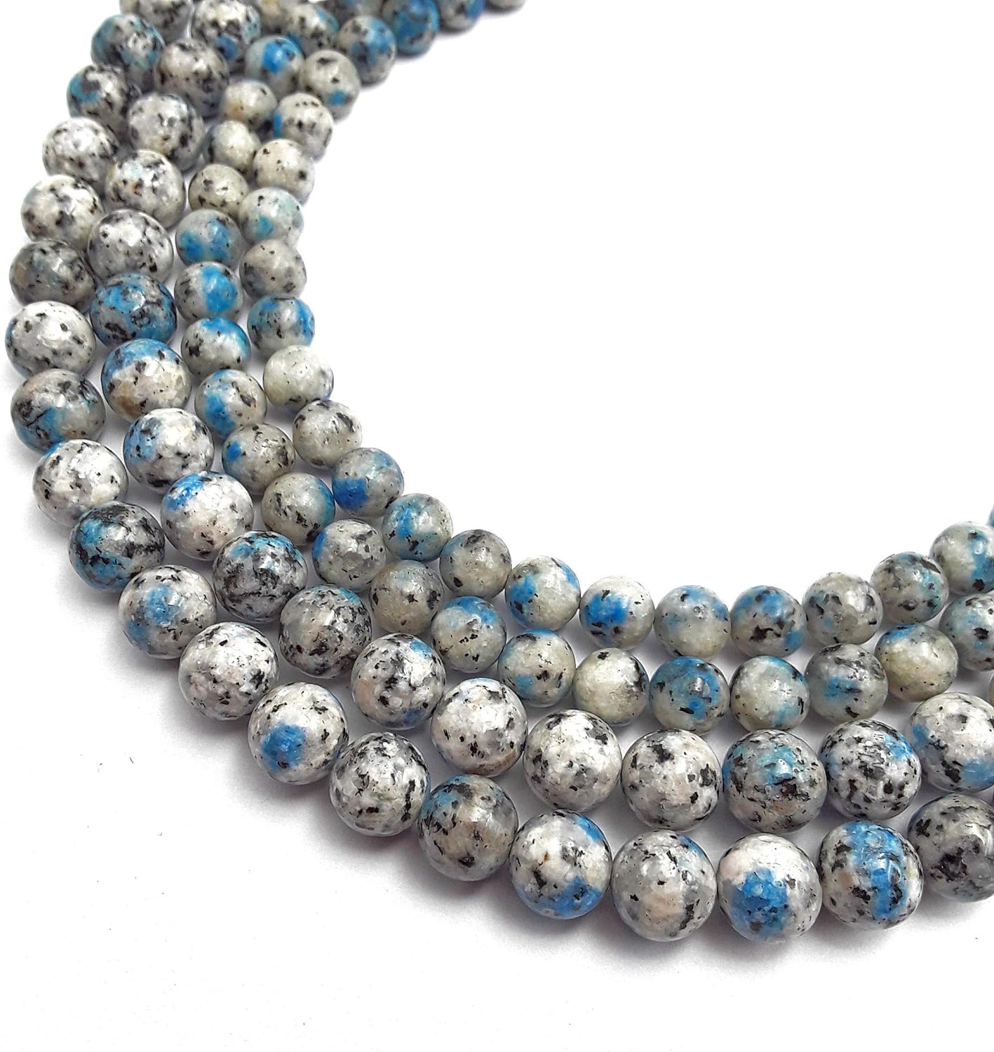 DIY 8mm 100 Counts Beads With Spacer Needle Black Onyx Agate Lepidolite Prehnite Lemon Jade Turquoise Yellow Tiger Eye Rose Quartz Red Jasper Moss Agate Amethyst Black Obsidian Original Natural Stone Beads Gemstone Round Loose Beads From IG Crystal