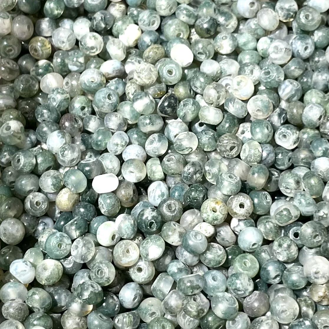 DIY 8mm 100 Counts Beads With Spacer Needle Black Onyx Agate Lepidolite Prehnite Lemon Jade Turquoise Yellow Tiger Eye Rose Quartz Red Jasper Moss Agate Amethyst Black Obsidian Original Natural Stone Beads Gemstone Round Loose Beads From IG Crystal