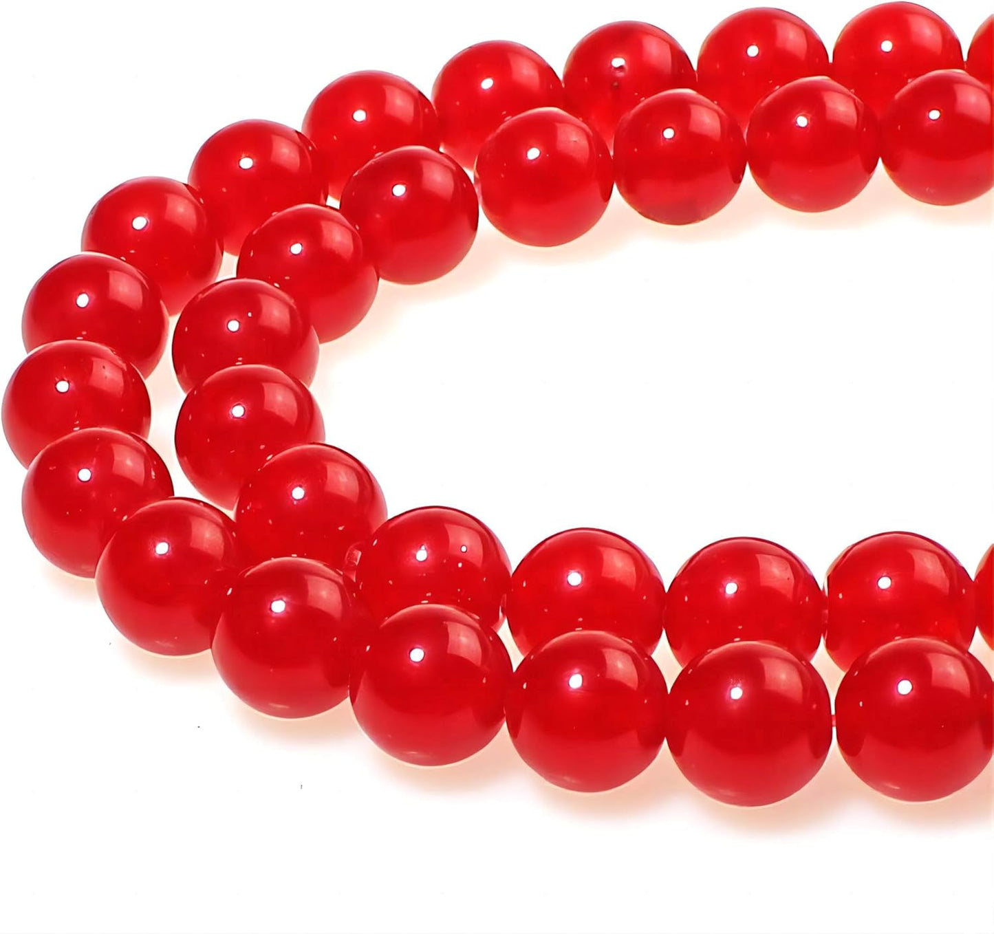 DIY 8mm 100 Counts Beads With Spacer Needle Black Onyx Agate Lepidolite Prehnite Lemon Jade Turquoise Yellow Tiger Eye Rose Quartz Red Jasper Moss Agate Amethyst Black Obsidian Original Natural Stone Beads Gemstone Round Loose Beads From IG Crystal