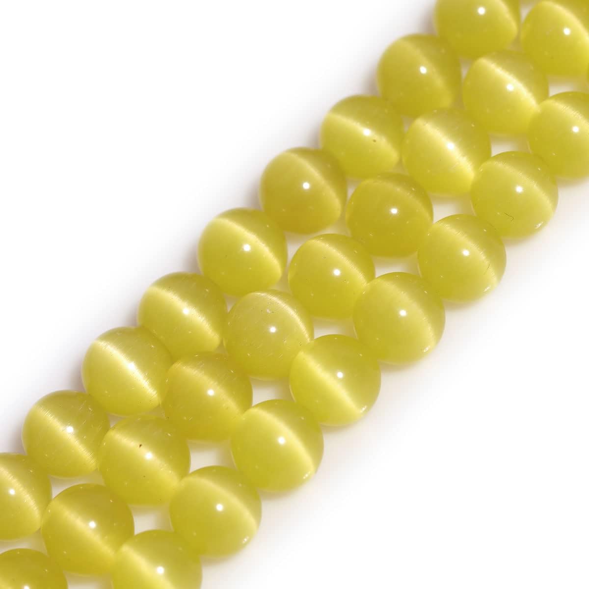 DIY 8mm 100 Counts Beads With Spacer Needle Black Onyx Agate Lepidolite Prehnite Lemon Jade Turquoise Yellow Tiger Eye Rose Quartz Red Jasper Moss Agate Amethyst Black Obsidian Original Natural Stone Beads Gemstone Round Loose Beads From IG Crystal