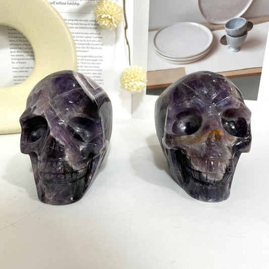 Amethyst Skull Crystal Healing Crystal From IG Crystal