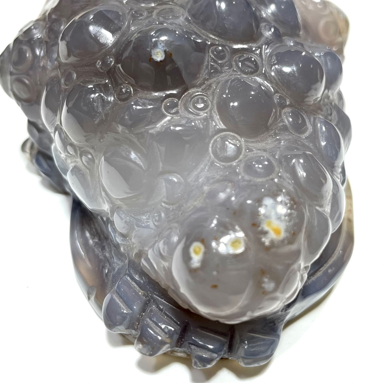 Natural Stone Druzy Agate Toad Crystal Geode Raw Stone For home decor From IG Crystal