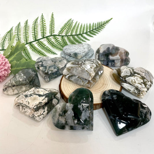 Any 2PCS Double Layer Heart Shape Natural Crystals From IG Crystal