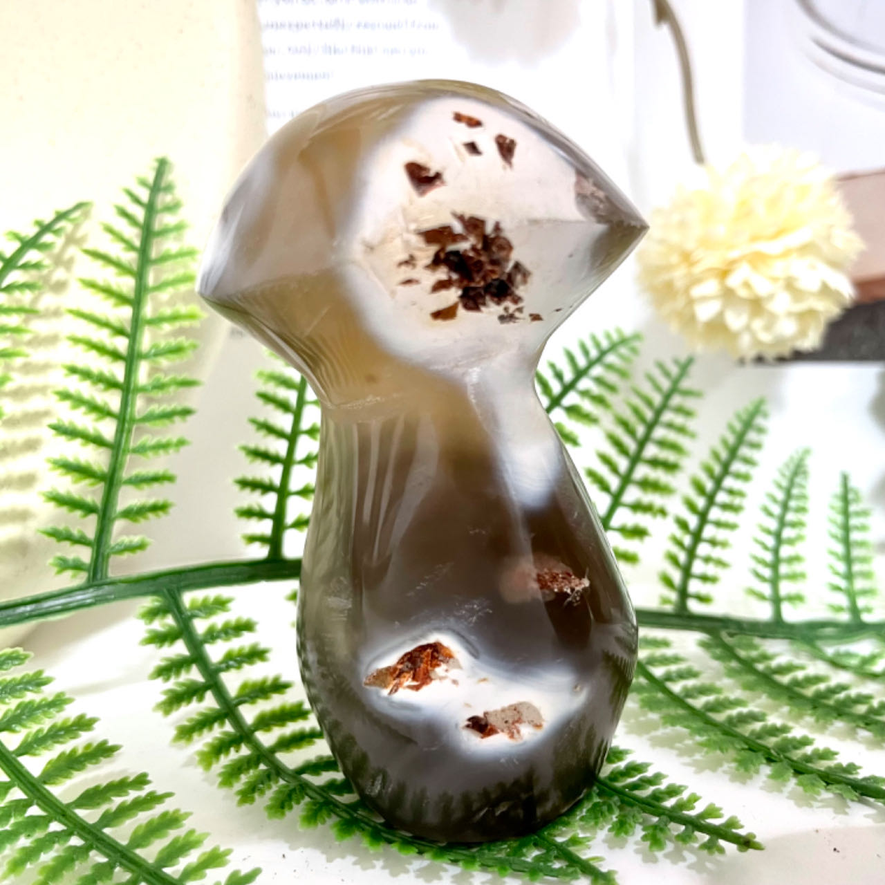 Killer Whale Mushroom Crystal Healing Stone Stochastic 2~3PCS From IG Crystal