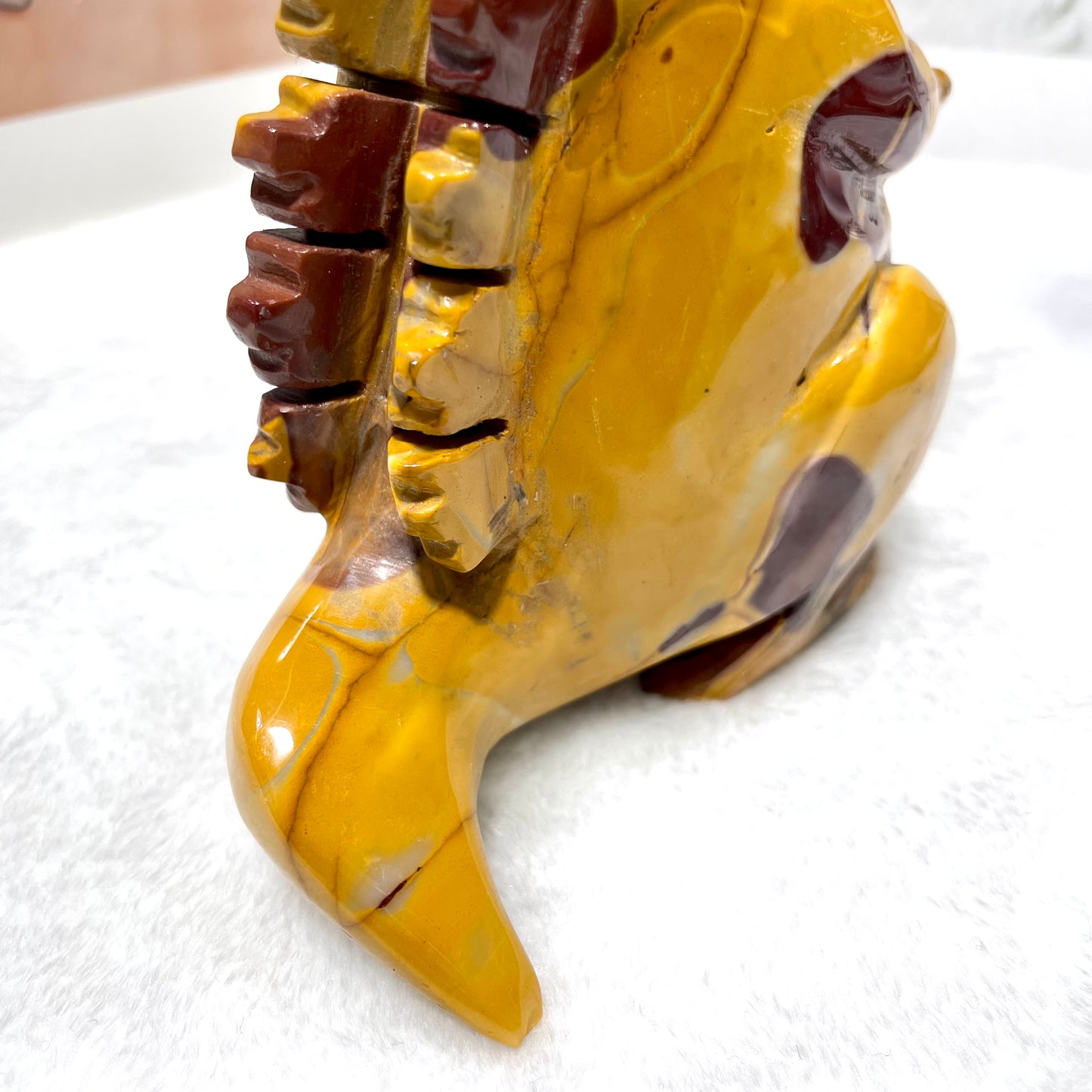 Moonkaite Jasper Dinosaur Crystal Carving Natural Stone Gem Mining Chakra Balancing Reiki Healing Crystal Mystery Crystal Display Crystal Shopping Online Home Office Decor From IG Crystal