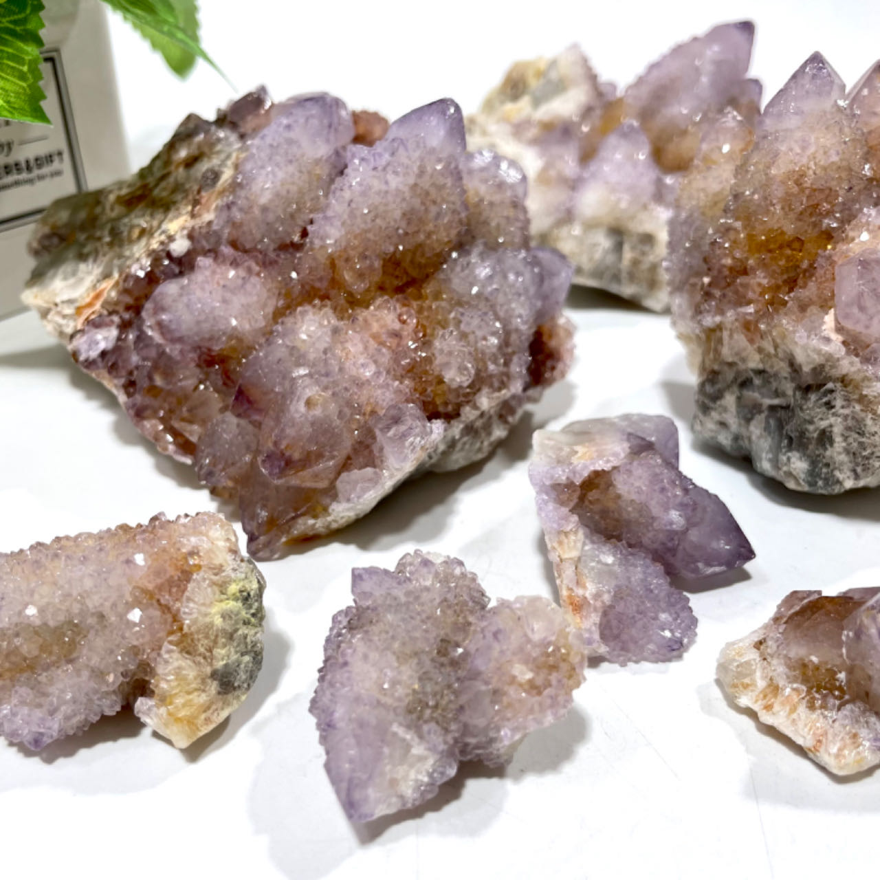 Amethyst Spirit Quartz Cluster Geode Healing Crystal Gem Reiki Healing Home Decor Crystal Jewelry Shop Pretty Crystals From IG Crystal