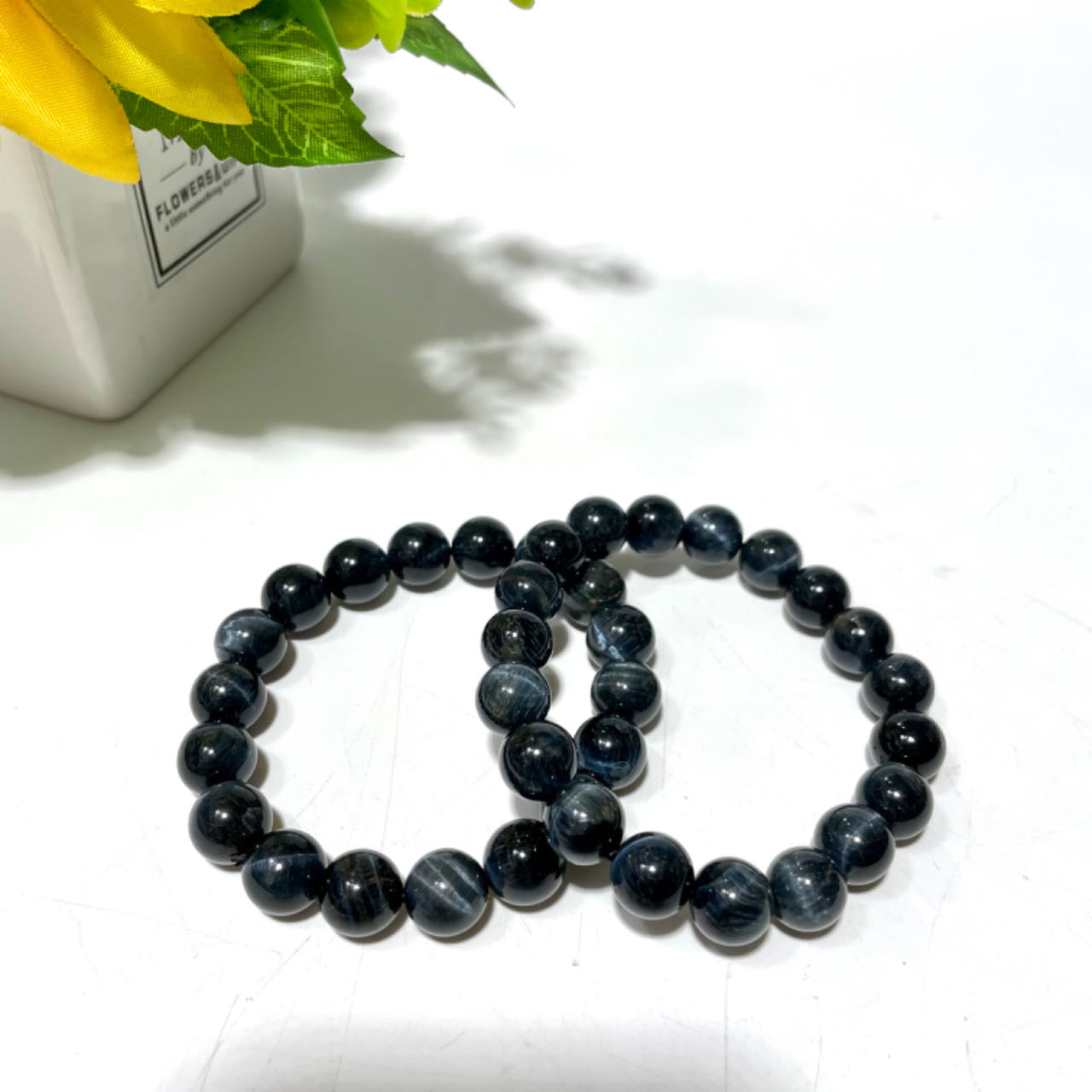 Black Blue Colourful Tiger Eye Bracelet Set 9mm 10mm 12mm Energy Healing Crystals Jewelry for Women DIY Bracelet From IG Crystal