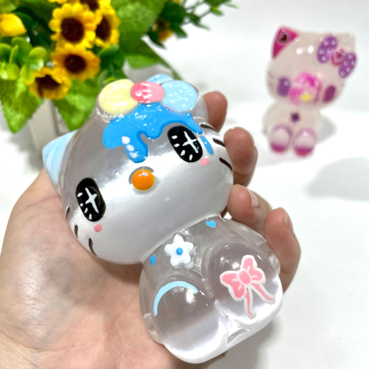 1 Count Selenite Cute HK Crystal Carving Healing Crystal Gem Reiki Healing Home Decor Crystal Jewelry Shop Pretty Crystals From IG Crystal