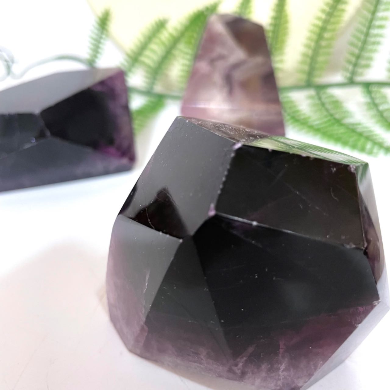 1~2PCS 500~600g Fluorite Raw Gemstone Healing Stone Home Decoration From IG Crystal