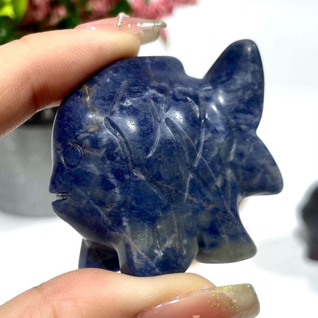 5 Counts Various Materials Goldfish Crystal Carving Healing Crystal Gem Reiki Healing Home Decor Crystal Jewelry Shop Pretty Crystals From IG Crystal