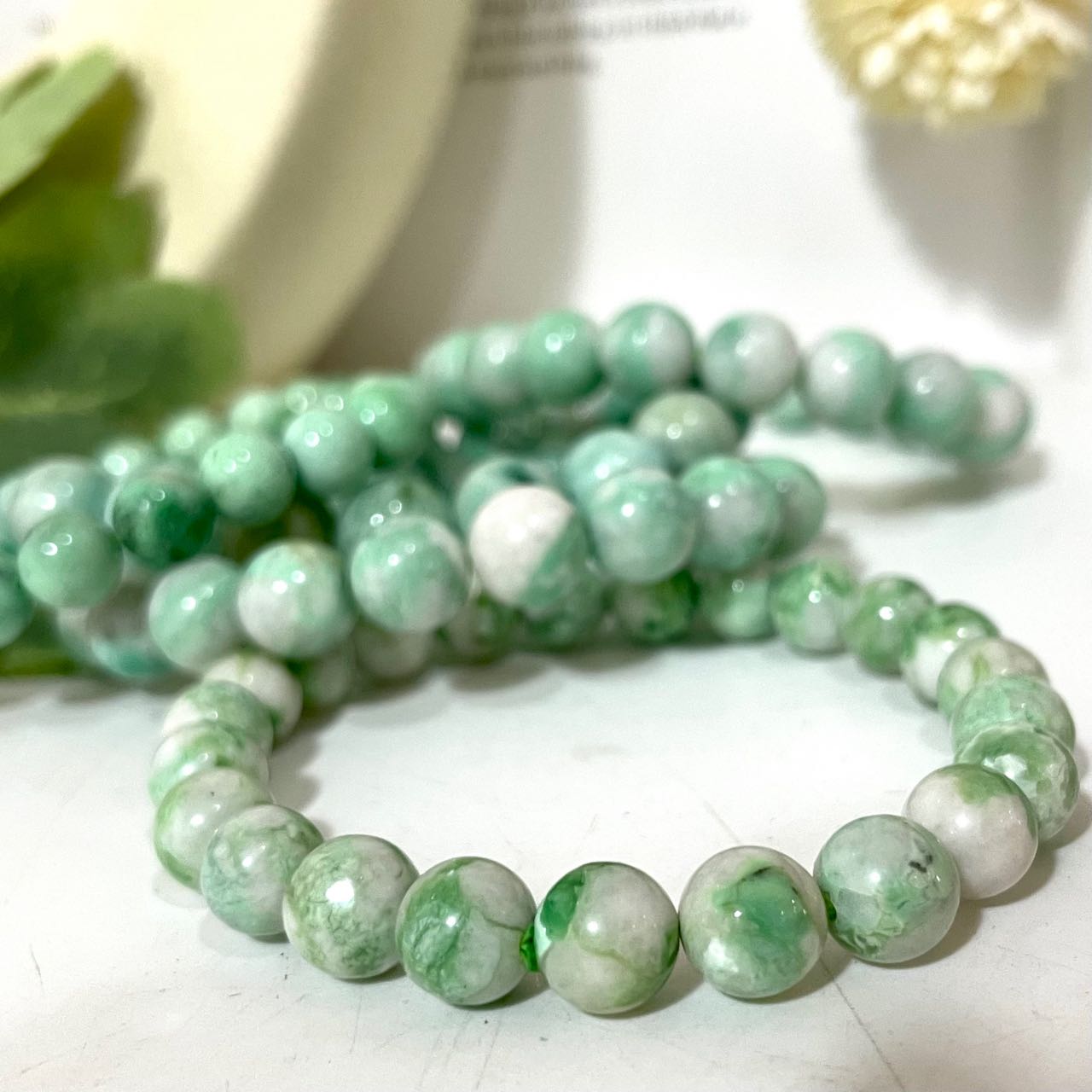 Lasionite Bracelet 11mm 10mm 8mm Energy Healing Crystals Jewelry for Women DIY Bracelet From IG Crystal