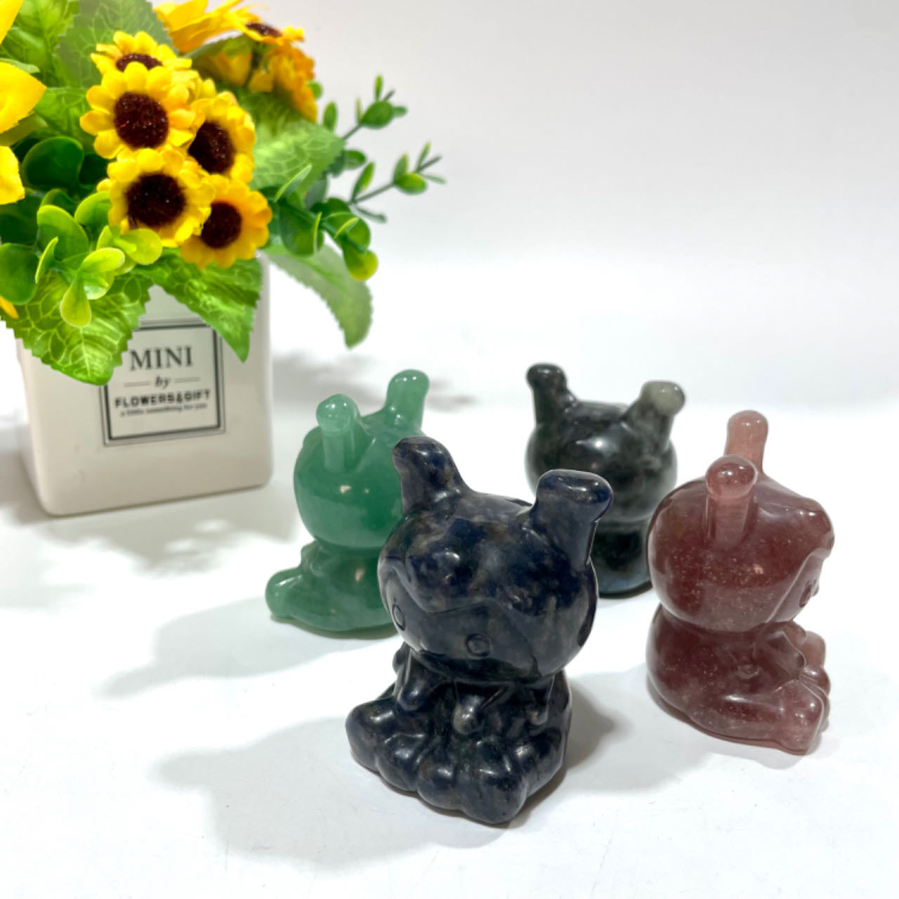 3 Counts Different Materials Kuromi Natural Stone Gem Mining Chakra Balancing Reiki Healing Crystal Mystery Crystal Display Crystal Shopping Online Home Office Decor From IG Crystal