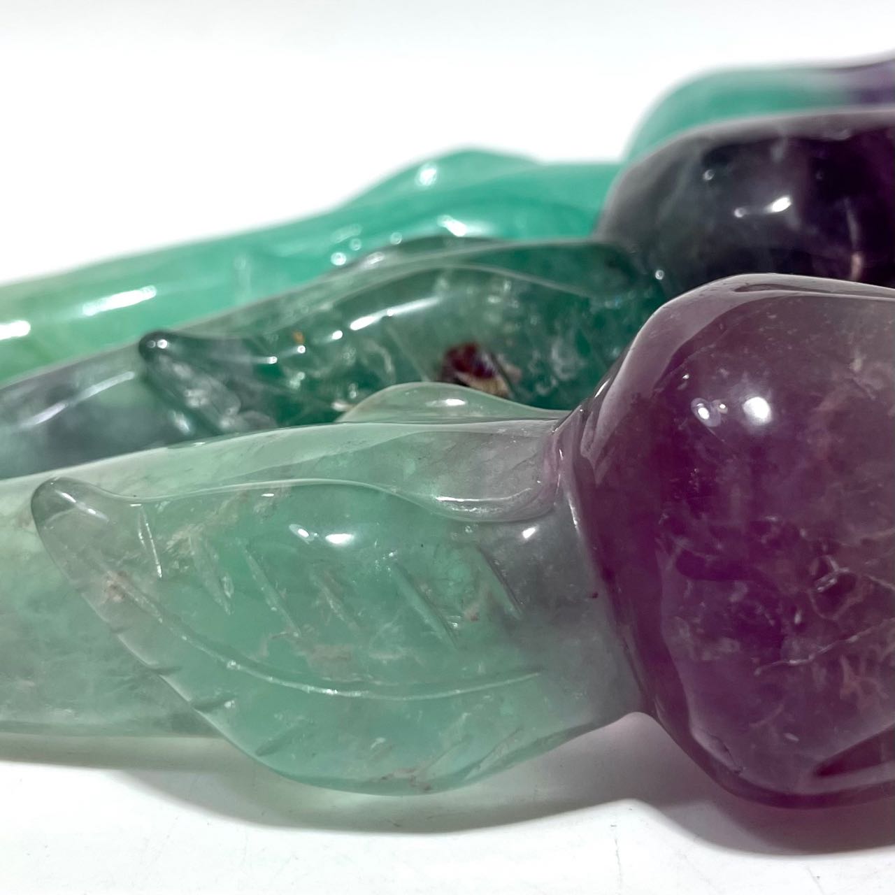 1 Count Big Fluorite Flower Crystal Carving Healing Crystal Gem Reiki Healing Home Decor Crystal Jewelry Shop Pretty Crystals From IG Crystal