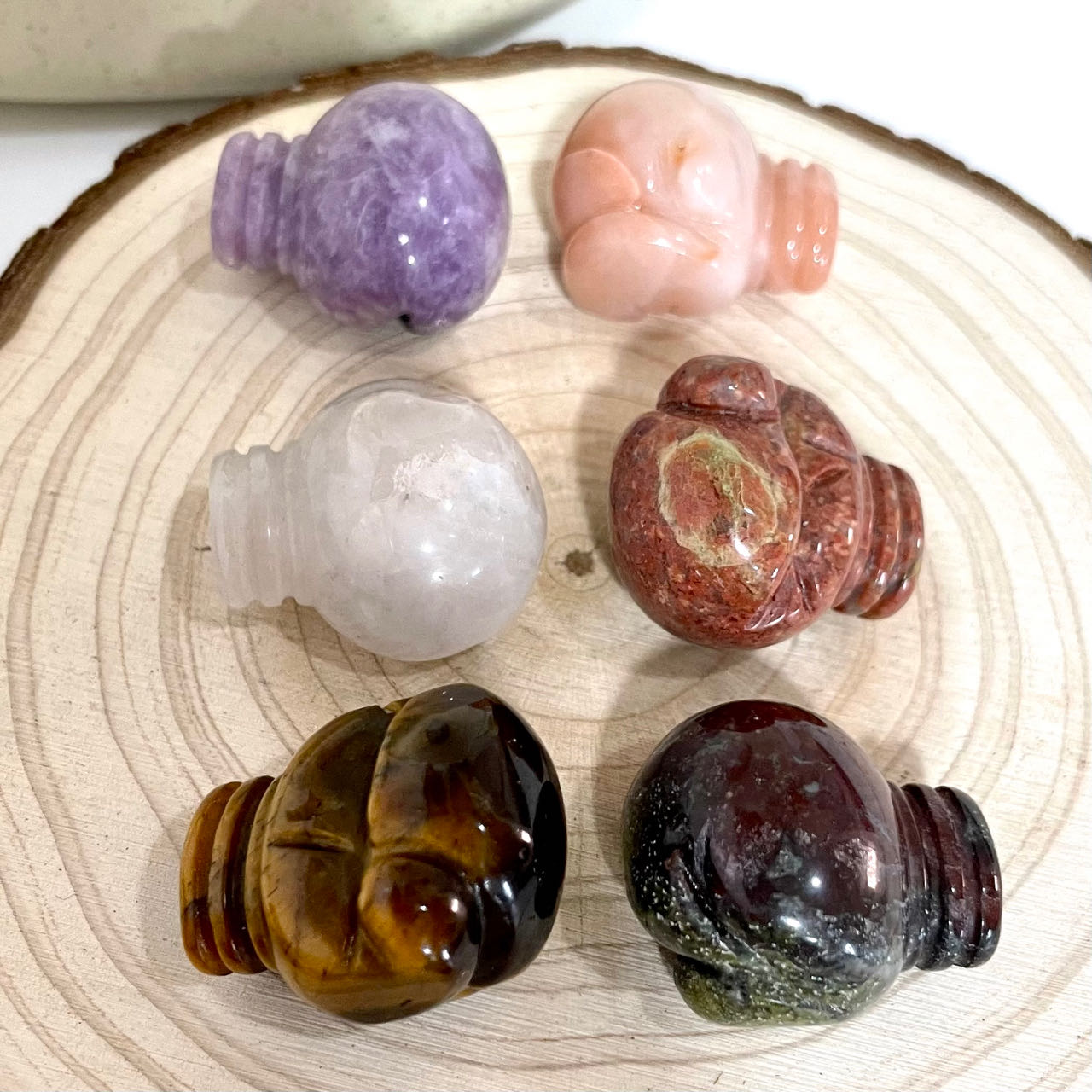 IG Crystal Boxing Gloves Crystals 5 pairs Rose Quartz Clear Quartz Amethyst Green Aventurine Sodalite Healing Stone Home decoration