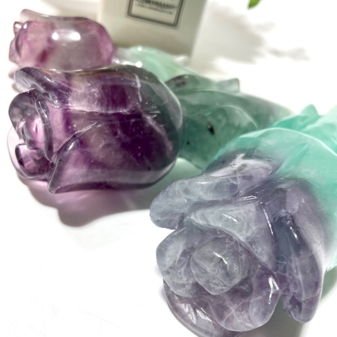 1 Count Big Fluorite Flower Crystal Carving Healing Crystal Gem Reiki Healing Home Decor Crystal Jewelry Shop Pretty Crystals From IG Crystal