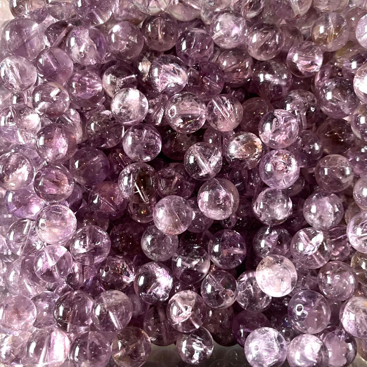 【VIP】8 Spoons Crystal Beads With Spacer Needle DIY Bracelets Moonstone Sunstone Crakle Amethyst Green Garden Quartz Rose Quartz Rainstone Citrine Rainbow Fluorite Copper Rutile Black Flower Agate Black Tiger Eye Black Tourmaline and so on