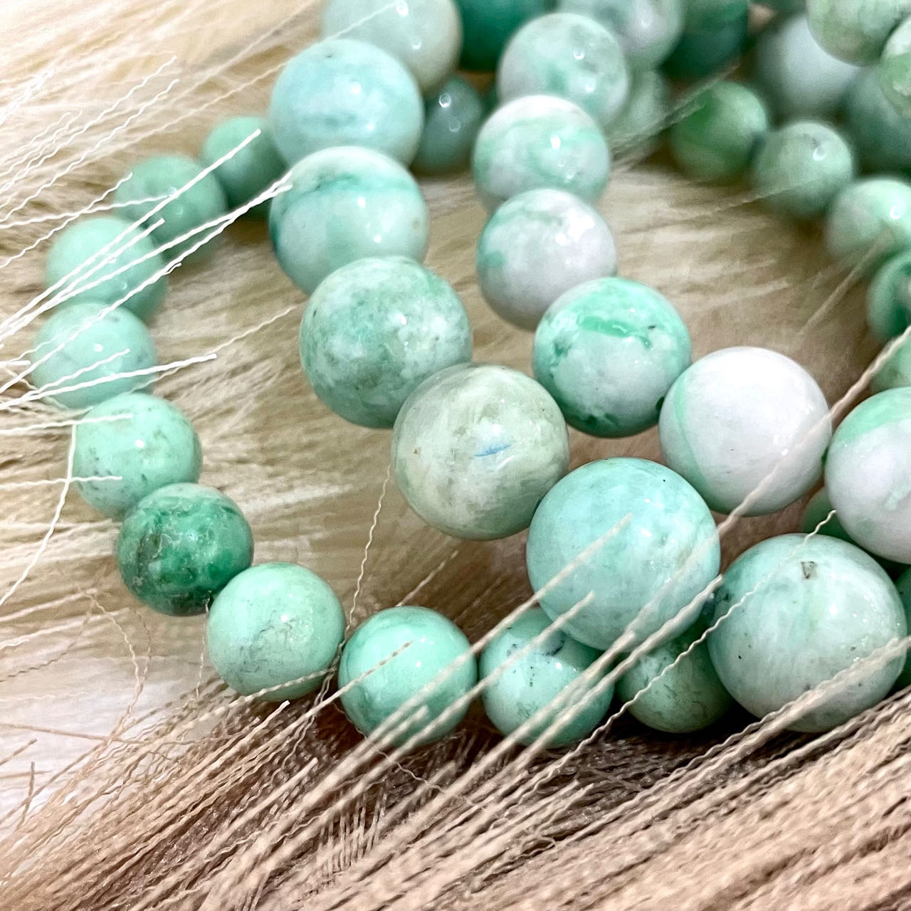 Lasionite Bracelet 11mm 10mm 8mm Energy Healing Crystals Jewelry for Women DIY Bracelet From IG Crystal