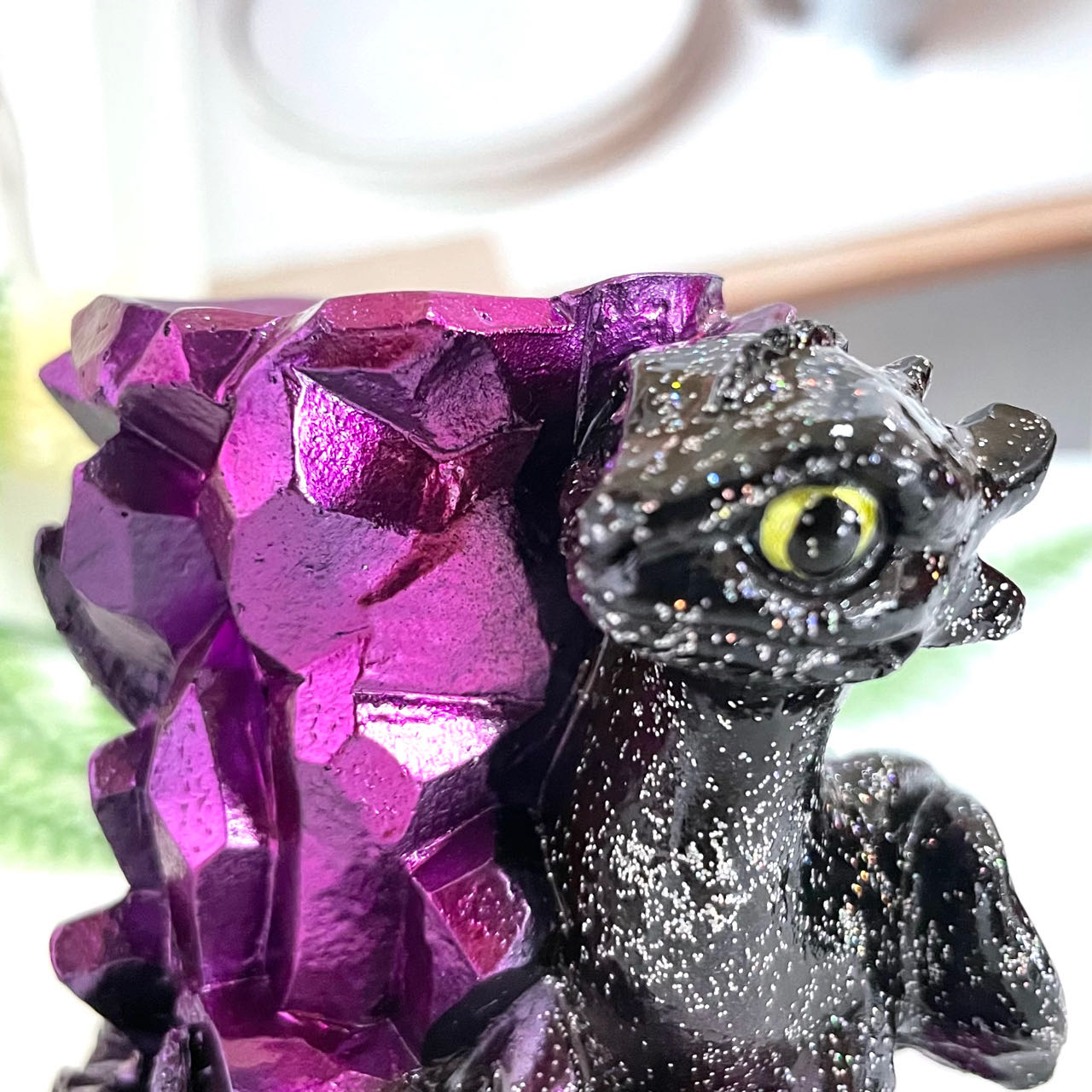 2PCS Stands Black Purple Silver Healing Stone Home Decoration For Crystal Ball From IG Crystal