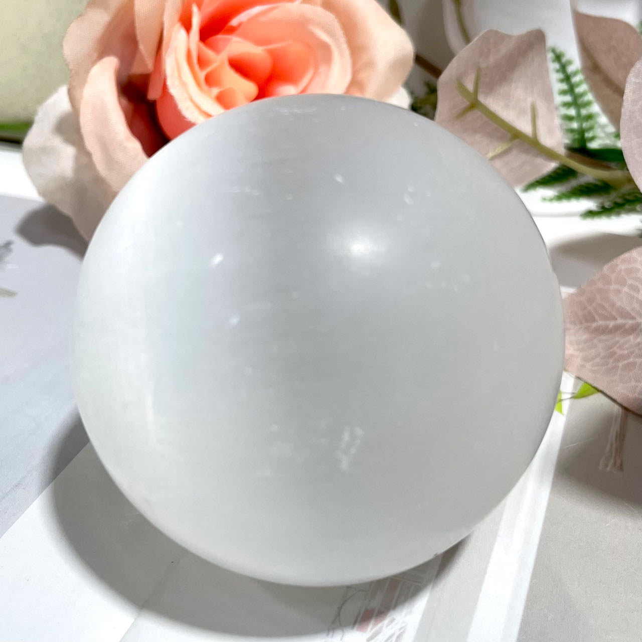 Selenite Ball 60~80mm Healing Stone Home Decoration From IG Crystal