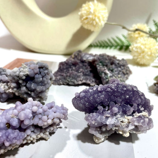 Minerals Stones Natural Grape-axhat Copper Stones and Crystals Crystals Quartz-edelsteine Crystal Stones Decoration From IG Crystal