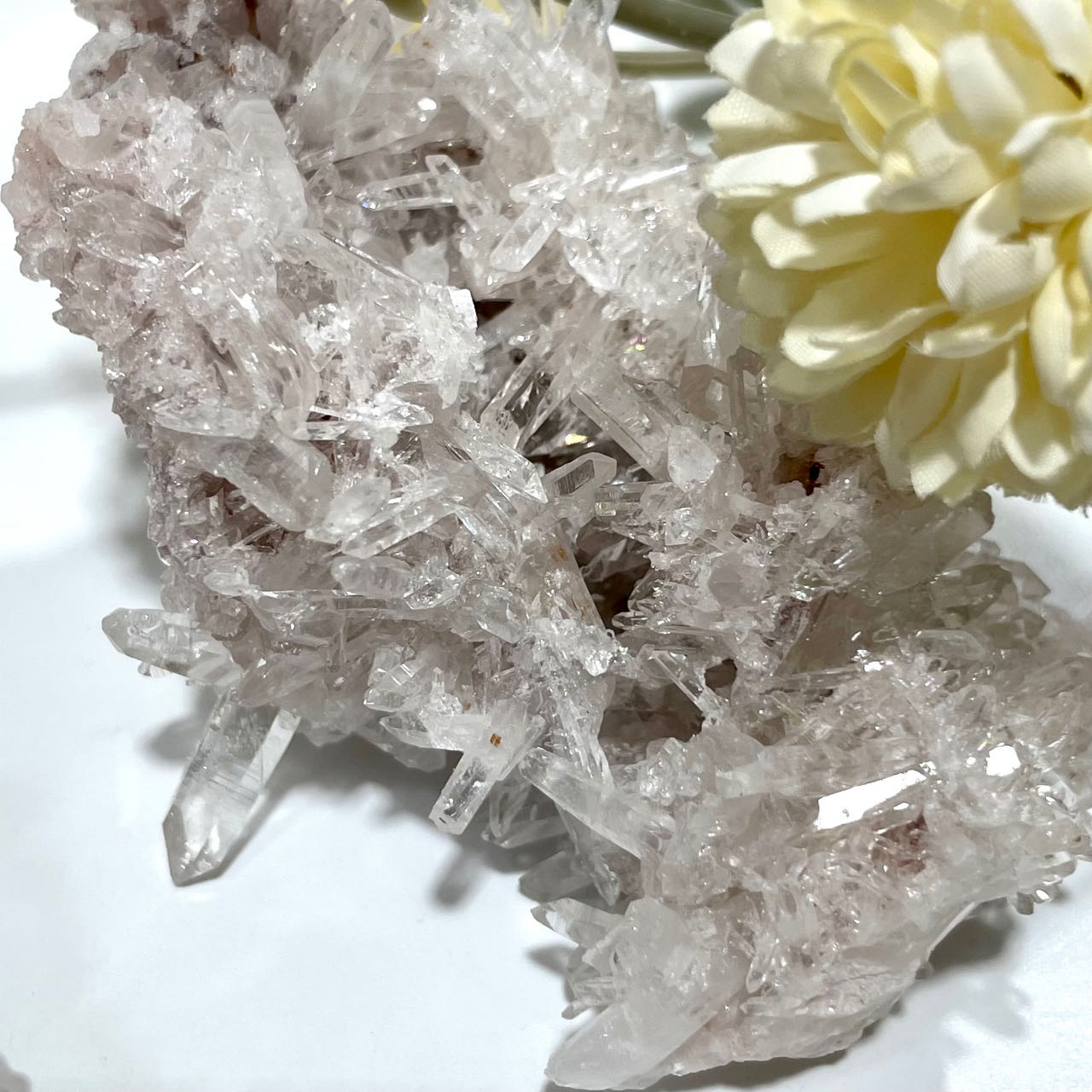 Chrysanthemum Crystal Cluster Geode Healing Crystal Gem Reiki Healing Home Decor Crystal Jewelry Shop Pretty Crystals From IG Crystal