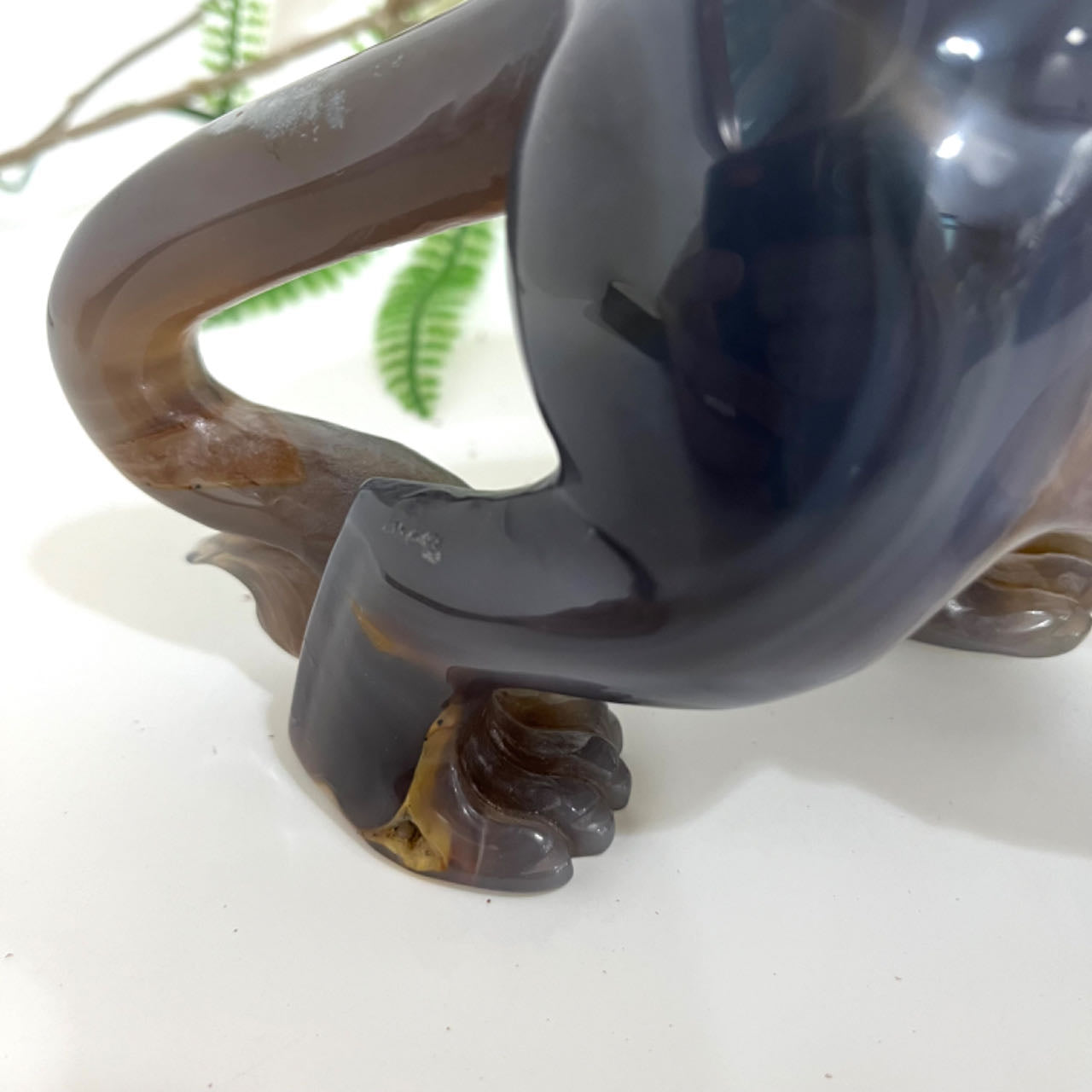 High Quality Hand-Carved Natural Crystal Lion Statue Amethyst From IG Crystal