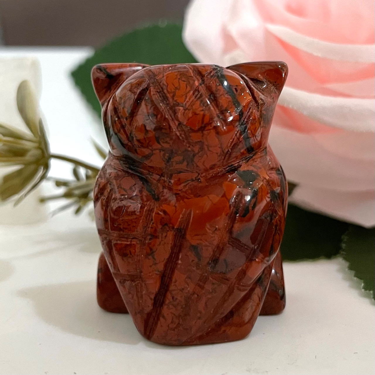 Different Maerail Small Owl High Quality Natural Crystals Set (Stochastic 10pc) From IG Crystal