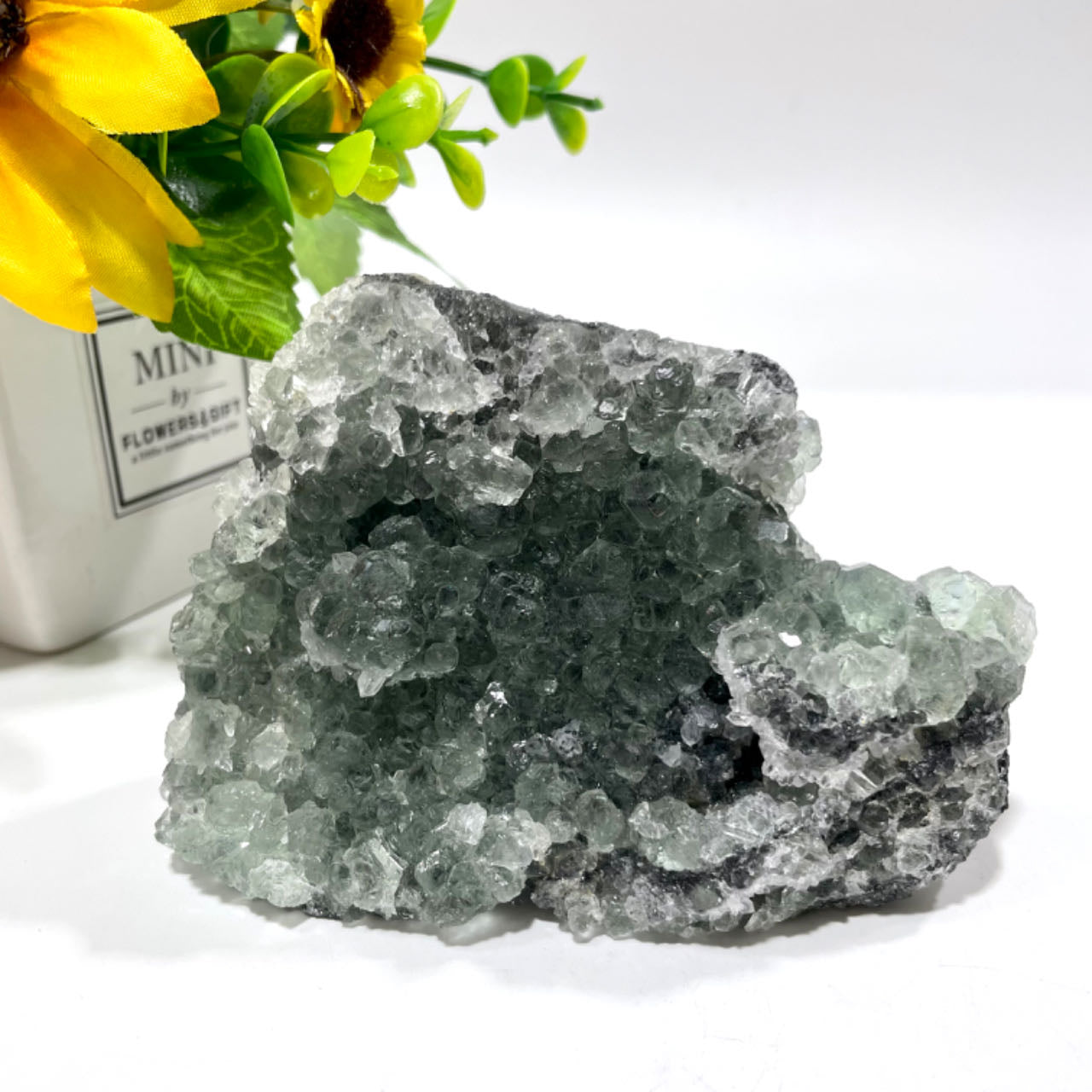 Fluorite Cluster Geode Healing Crystal Gem Reiki Healing Home Decor Crystal Jewelry Shop Pretty Crystals From IG Crystal