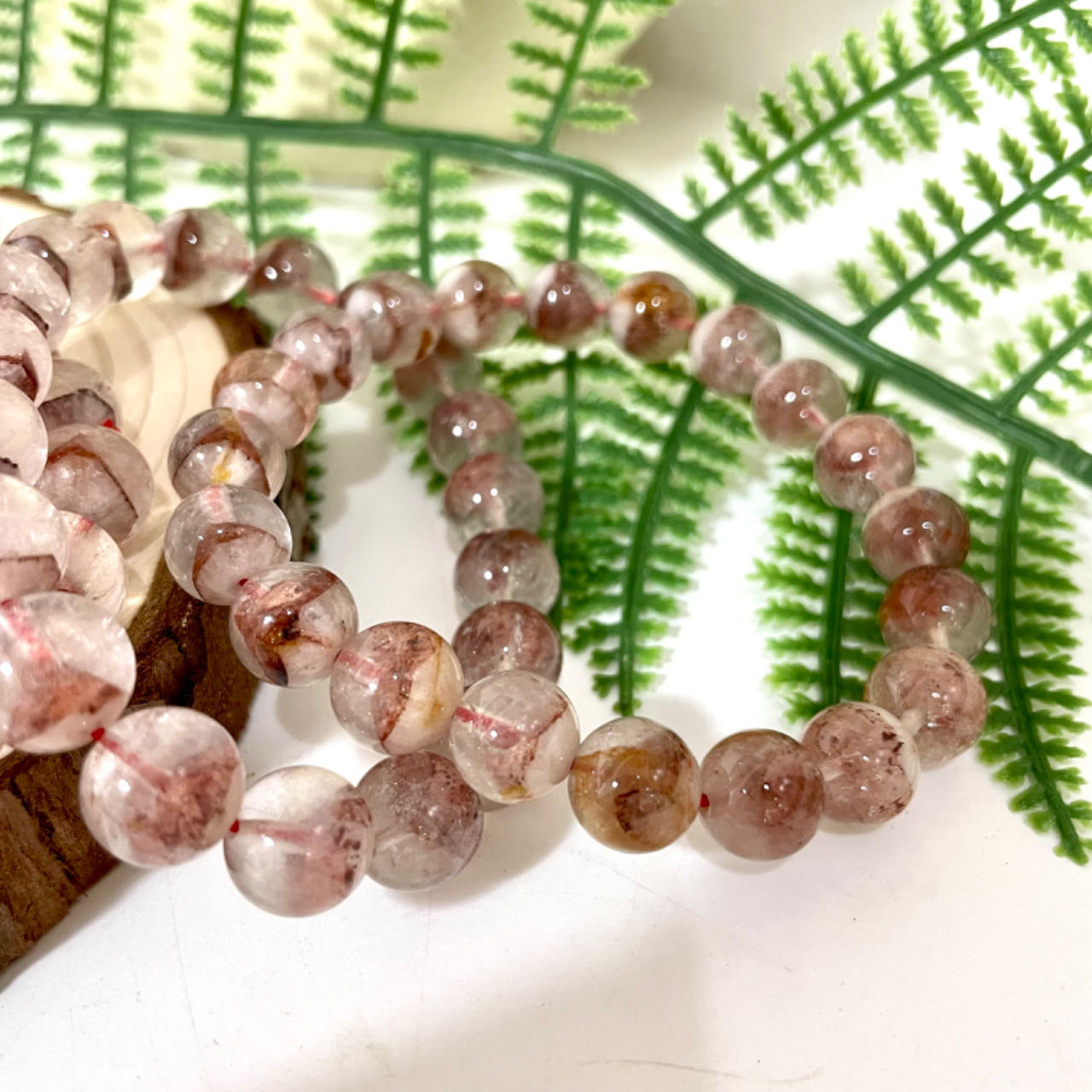 Red Pyramid Bracelet 9~13mm Energy Healing Crystals Jewelry for Women DIY Bracelet From IG Crystal