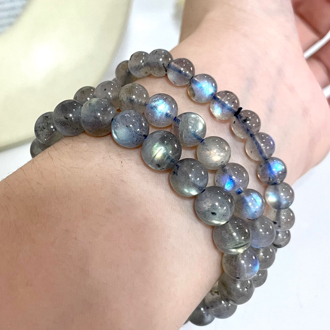 Moonstone Bracelet 7~9mm Energy Healing Crystals Jewelry for Women DIY Bracelet From IG Crystal