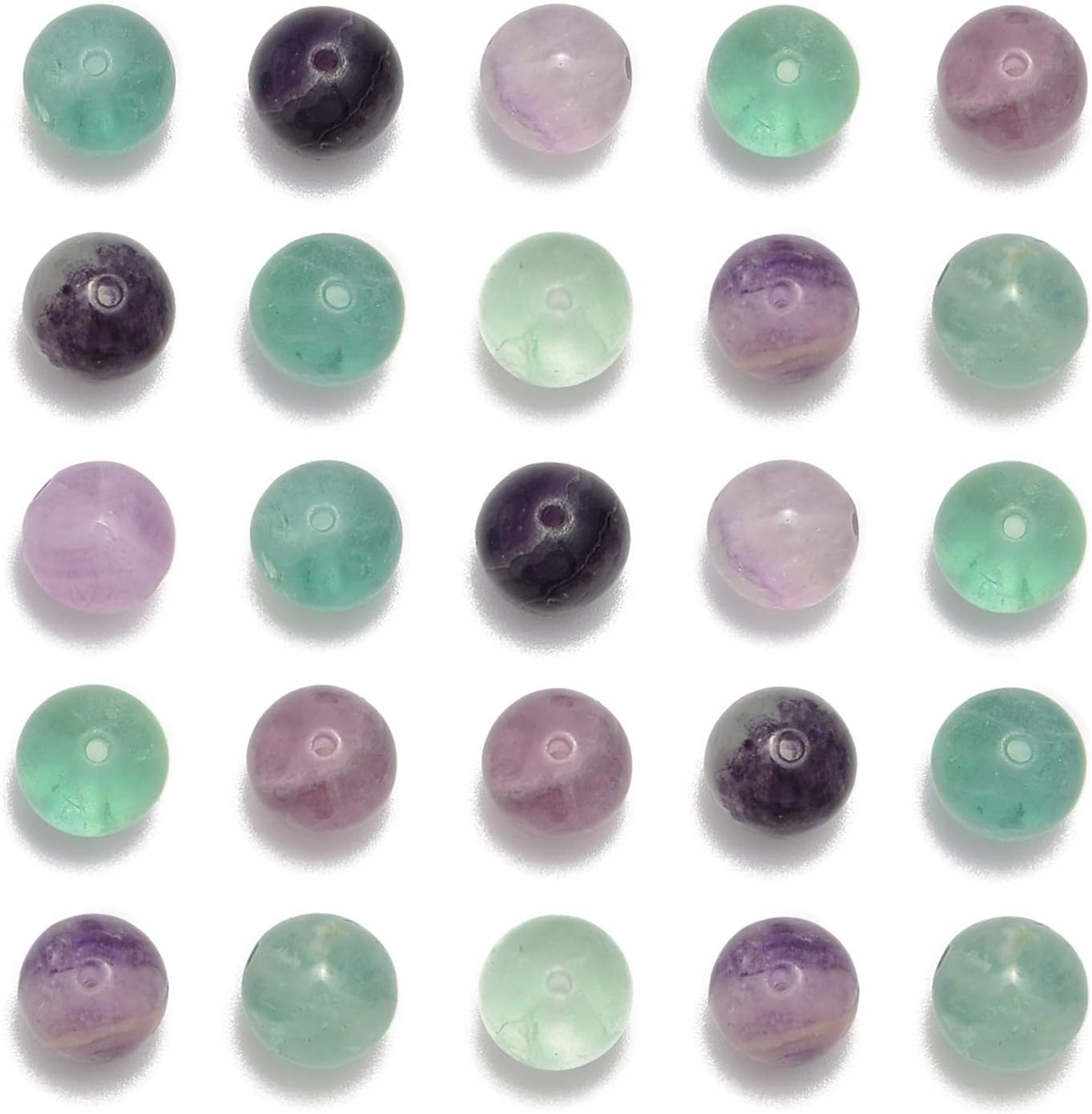 【VIP】8 Spoons Crystal Beads With Spacer Needle DIY Bracelets Moonstone Sunstone Crakle Amethyst Green Garden Quartz Rose Quartz Rainstone Citrine Rainbow Fluorite Copper Rutile Black Flower Agate Black Tiger Eye Black Tourmaline and so on